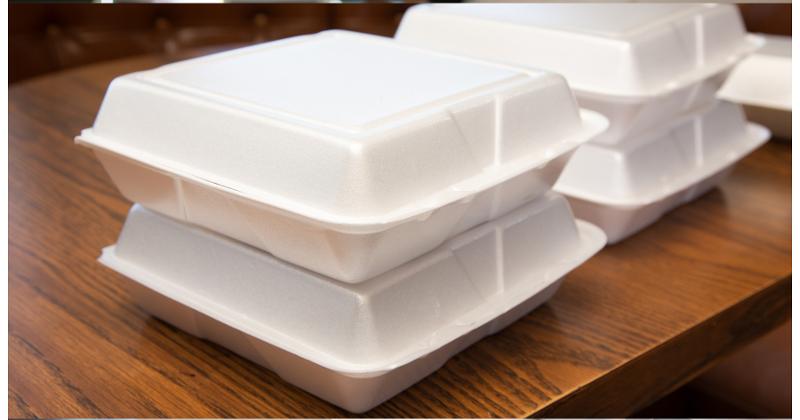 Polystyrene containers mainly used for food srotage